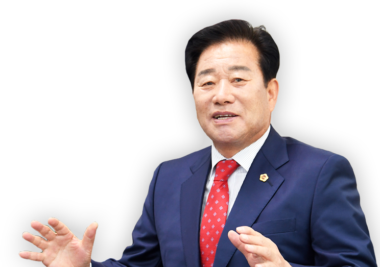 慶尚南道議会議長, キム・ジンブ 