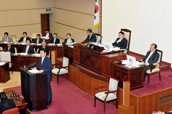 이태일 의장 제269회 임시회 제2차본회의 개최