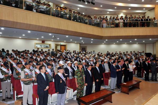 이태일 의장 제59주년 6.25기념 및 북핵규탄대회 참석