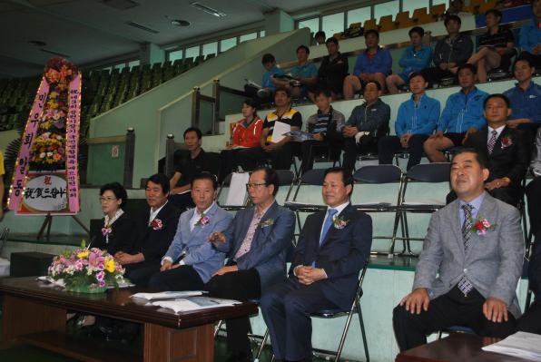 김오영 의장 제3회 창원시장기 배드민턴 대회 참석