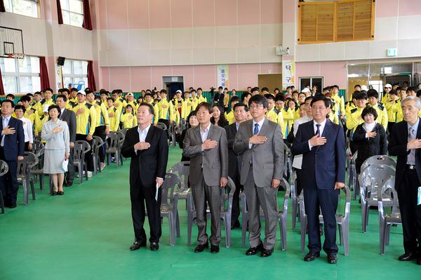 제7회 전국장애학생체육대회 경남선수단 결단식 참석