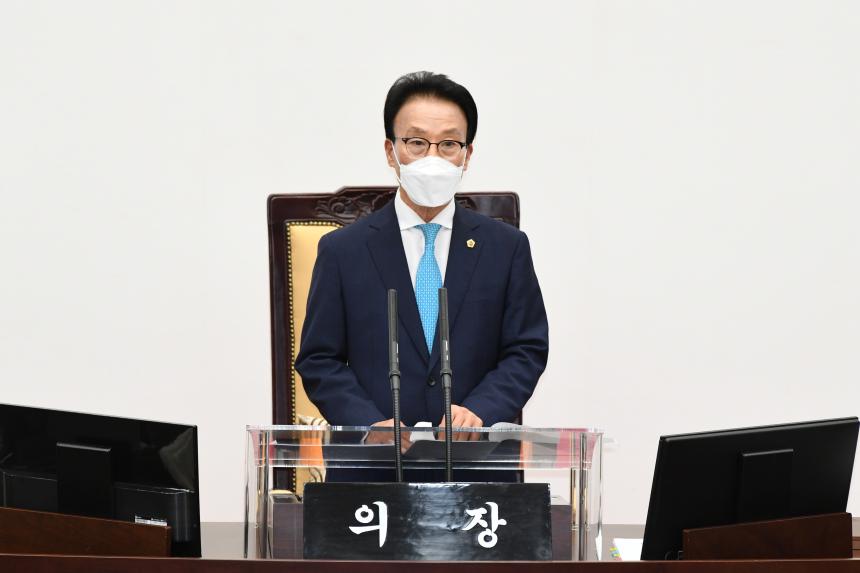 제386회 정례회 제1차 본회의 도정질문(본회의장)