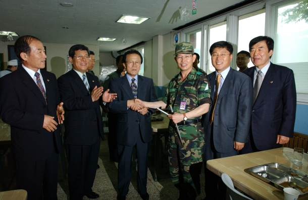도의원 국군장병 위문 및 부대방문
