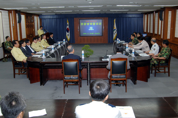 이태일 의장 통합방위 협의회 참석