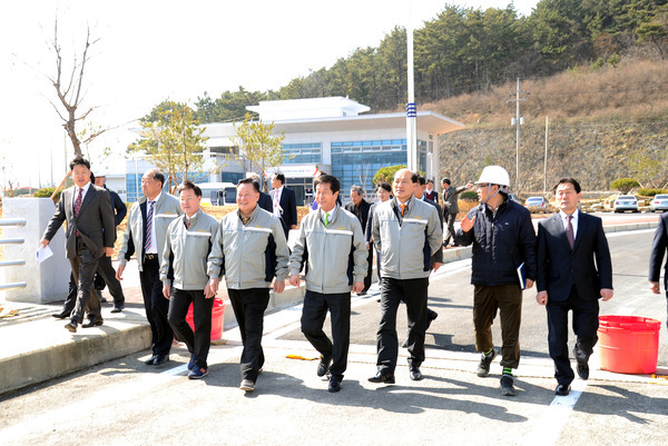 도의회 농해양수산위, 한국농어촌공사 방문, 주요사업현장 점검