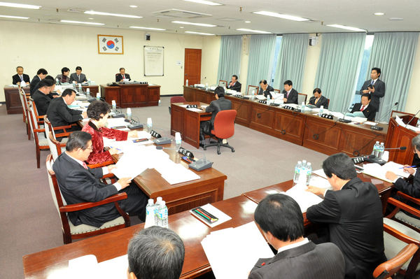 제274회 제2차정례회 예결특위 제6차(도청)회의 개최