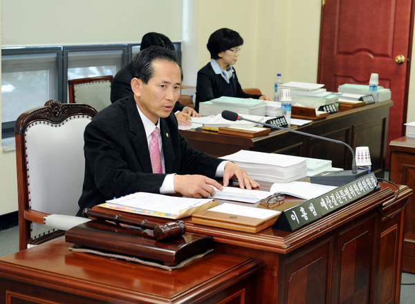 제292회 제2차정례회 예산결산특별위원회(도청)개최