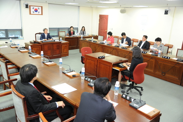 도청소관 예산결산특별위원회 제1차 회의 개최