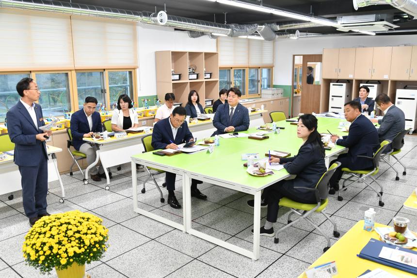 교육위원회, 미래교육 역량 강화를 위한 고성지역 교육기관 현지 의정활동 실시