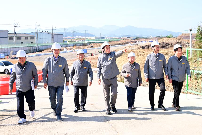 건설소방위원회, 「2025년도 행정사무감사 대비 현지확인 실시」