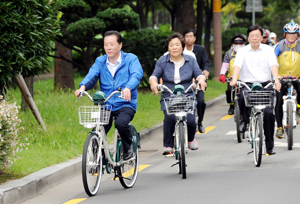 시민 자전거 대행진 사진 - 1