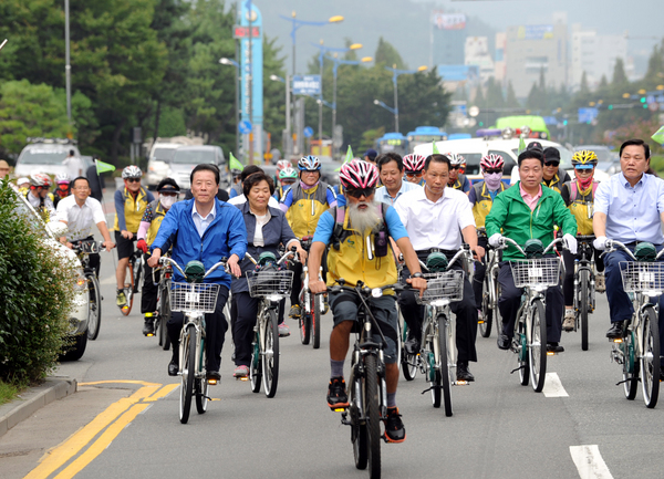 시민 자전거 대행진 사진 - 2