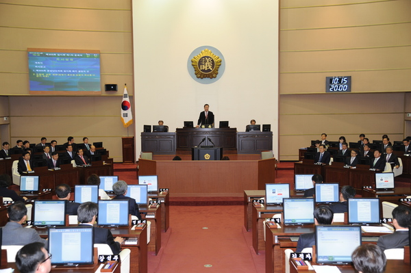 김오영 의장, 도내기업 정착을 위한 협의체 구성 제안 - 2