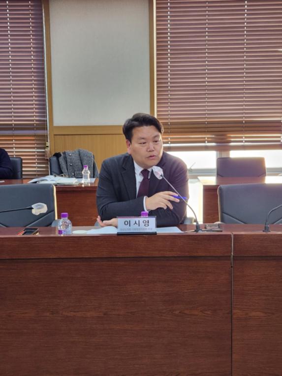 이시영 도의원, 청년인구 유출 막을 구체적인 대안 제시 - 2