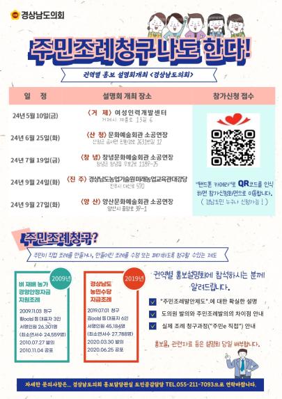 경상남도의회 ‘주민조례발안제도 권역별 설명회’ 개최 - 1