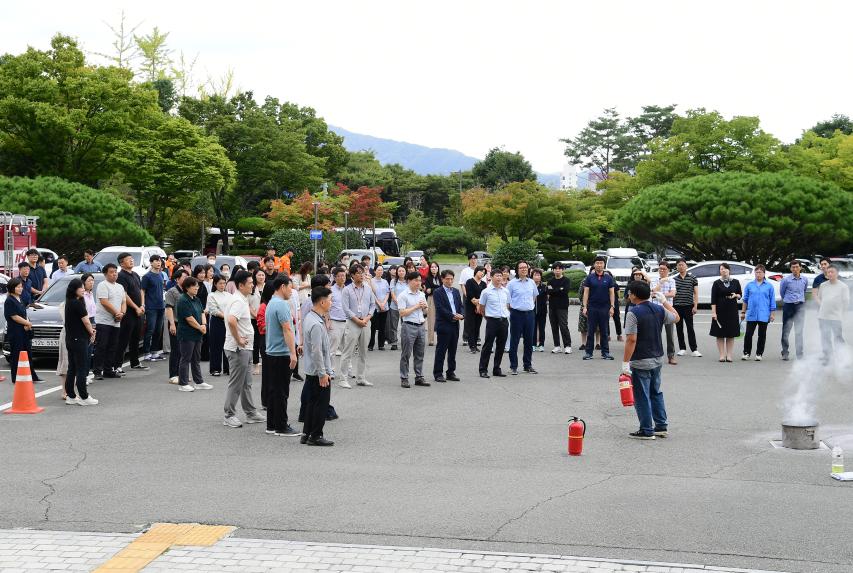 경상남도의회 합동소방훈련 실시 - 2