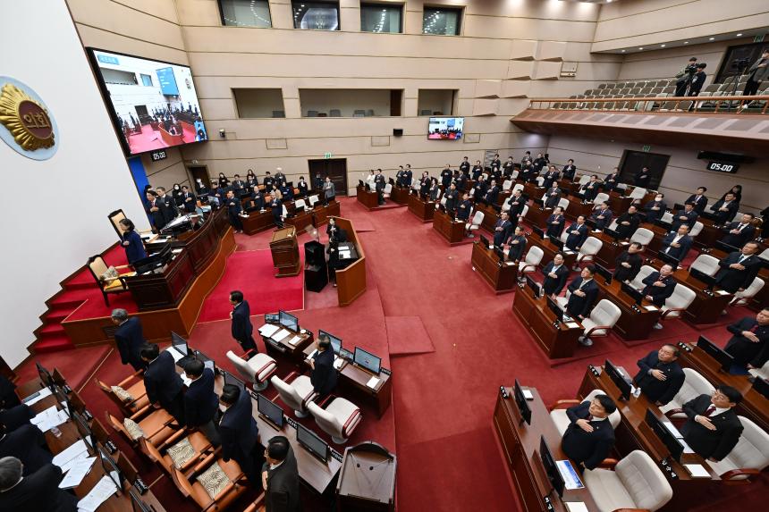 김태규 도의원, “최초 삼도수군통제영 한산도에 대한 역사 왜곡 행위 중단 촉구”  - 3