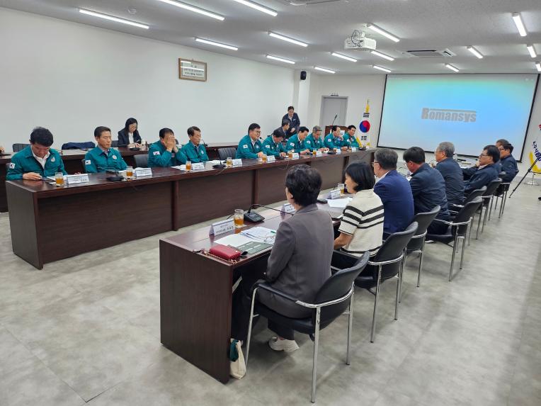 경상남도의회 경제환경위원회, 도내 산업현장 찾아 현장 점검 - 4