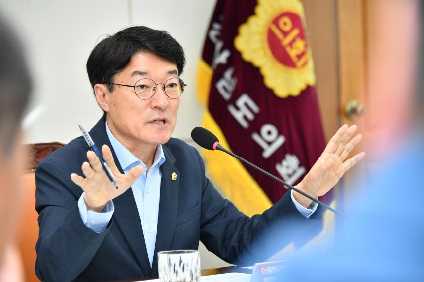 웅동1지구 개발사업 정상화를 위한 특별위원회, 소멸어업인 간담회 개최 - 2