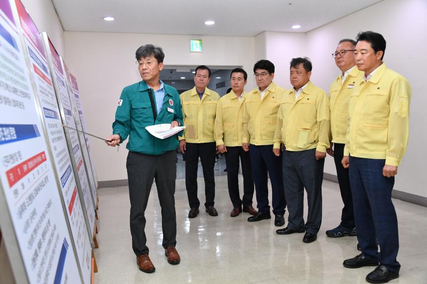 경상남도의회 의장단, 을지연습장 근무자 격려 방문 - 2