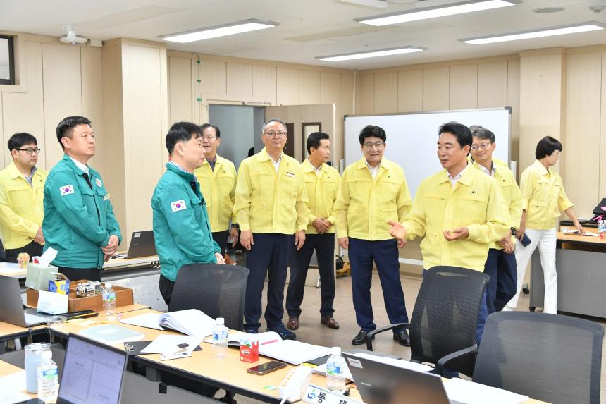 경상남도의회 의장단, 을지연습장 근무자 격려 방문 - 6