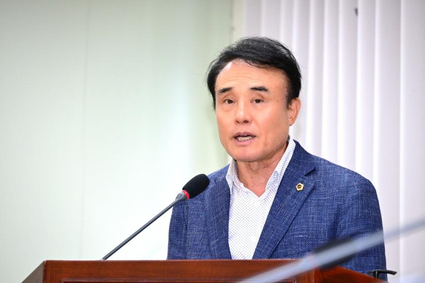 서희봉 도의원, 동남권 순환 광역철도 예타 통과 촉구 - 1