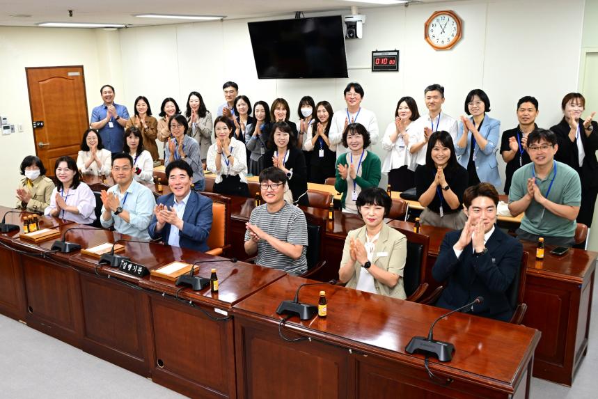 이찬호교육위원장, 교육 주체간 소통을 통한 적극 행정 당부 - 1